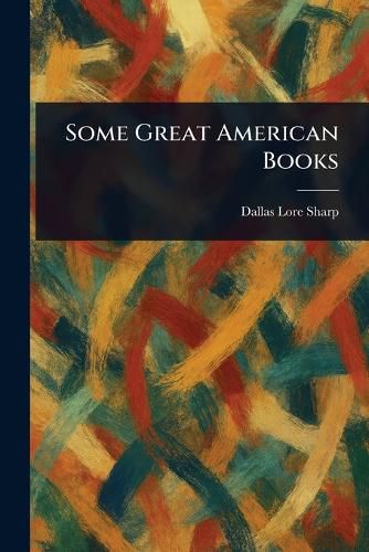 Cover image for Some Great American Books