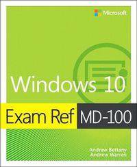 Cover image for Exam Ref MD-100 Windows 10