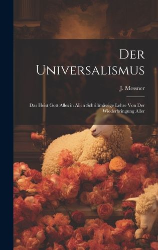 Cover image for Der Universalismus