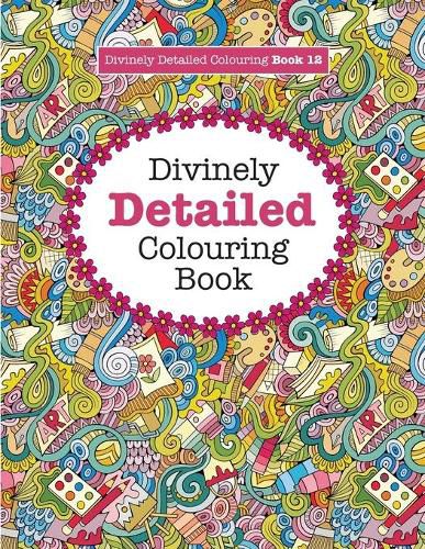 Cover image for Divinely Detailed Colouring Book 12