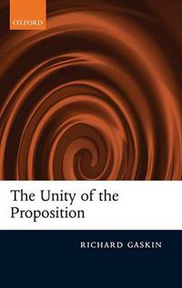 Cover image for The Unity of the Proposition