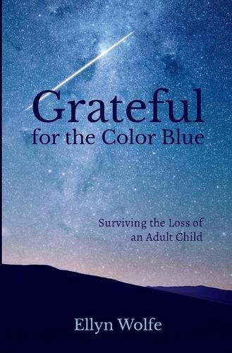 Cover image for Grateful for the Color Blue: Surviving the Loss of an Adult Child