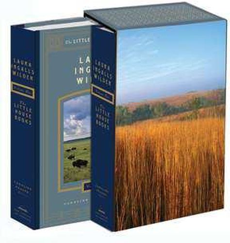 Cover image for Laura Ingalls Wilder: The Little House Books: The Library of America Collection: (Two-volume boxed set)