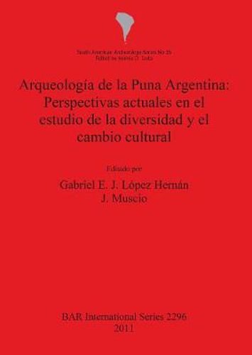 Cover image for Arqueologia de la Puna Argentina