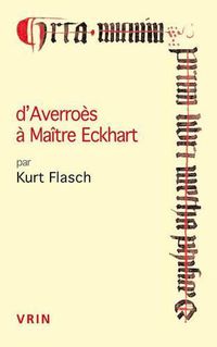 Cover image for D'Averroes a Maitre Eckhart: Les Sources Arabes de la Mystique Allemande