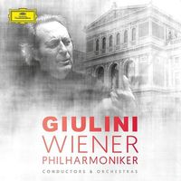 Cover image for Giulini and Wiener Philharmoniker (8 CDs)