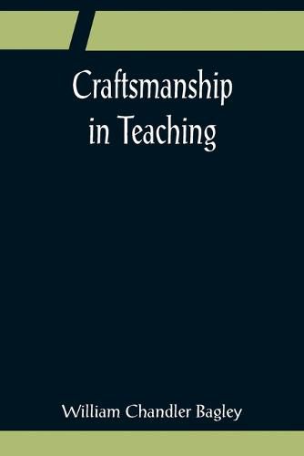 Cover image for Craftsmanship in Teaching