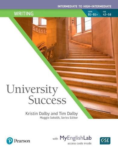 University Success Writing Intermediate, Student Book with MyLab English