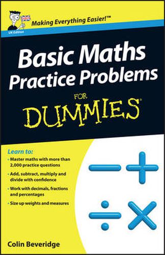 Cover image for Basic Maths Practice Problems For Dummies