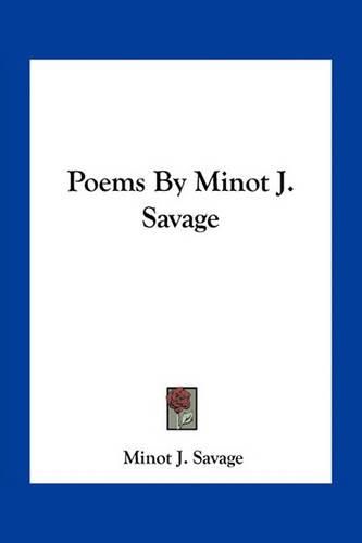 Cover image for Poems by Minot J. Savage