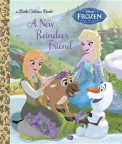 Cover image for A New Reindeer Friend (Disney Frozen)