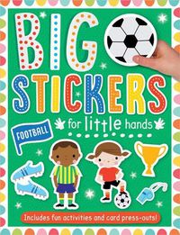 Cover image for Big Stickers for Little Hands Football