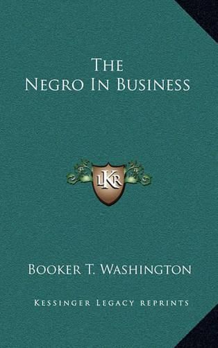 Cover image for The Negro in Business