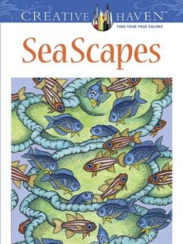 Cover image for Creative Haven SeaScapes Coloring Book