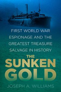 Cover image for The Sunken Gold: First World War Espionage and the Greatest Treasure Salvage in History