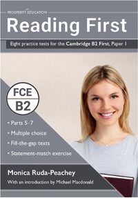 Cover image for Reading First: Eight practice tests for the Cambridge B2 First