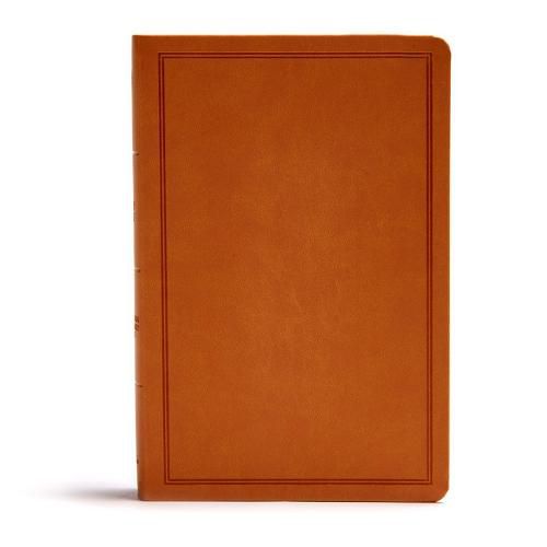 CSB Deluxe Gift Bible, Tan LeatherTouch