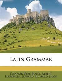 Cover image for Latin Grammar