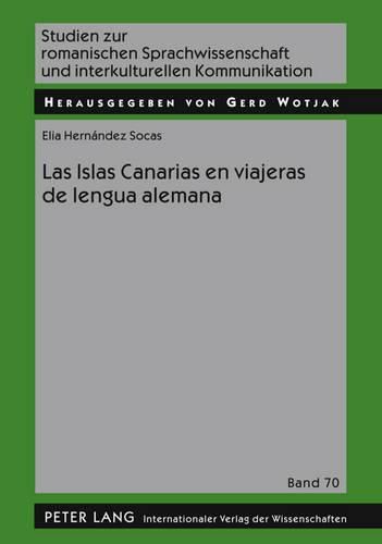 Cover image for Las Islas Canarias En Viajeras de Lengua Alemana