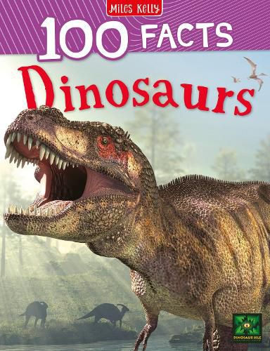 Cover image for 100 Facts Dinosaurs