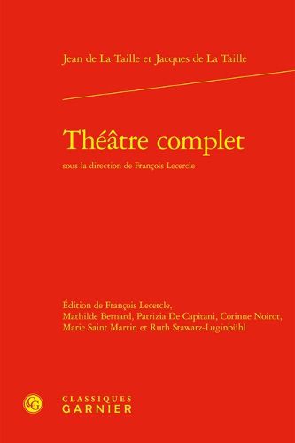Cover image for Theatre Complet