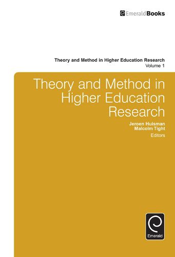 Cover image for Theory and Method in Higher Education Research