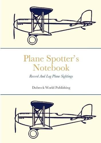 Cover image for Plane Spotter's Notebook