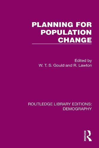 Cover image for Planning for Population Change