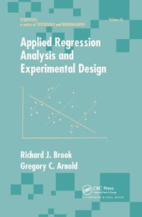 Cover image for Applied Regression Analysis and Experimental Design