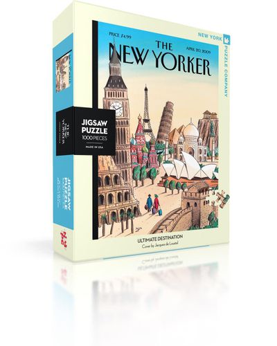 New Yorker Jigsaw Puzzle: Ultimate Destination Cover (1000 pieces)