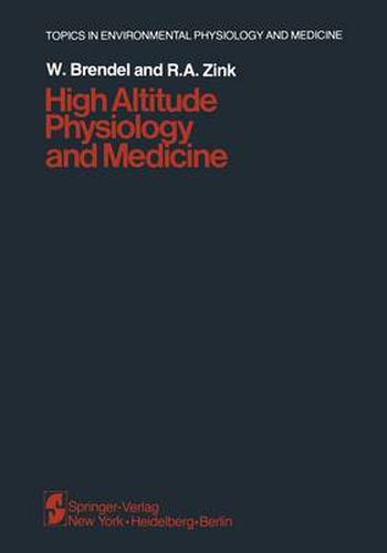 Cover image for High Altitude Physiology and Medicine