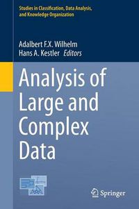 Cover image for Analysis of Large and Complex Data