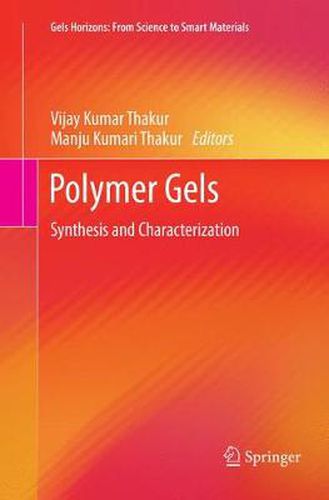 Cover image for Polymer Gels: Synthesis and Characterization