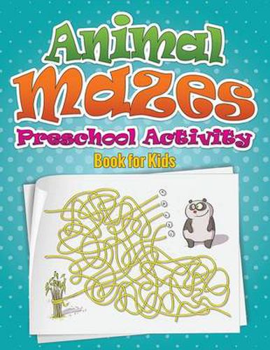 Animal Mazes Preschool Activity Book for Kids