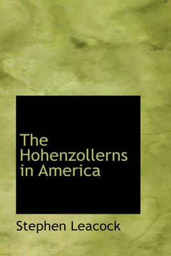 Cover image for The Hohenzollerns in America