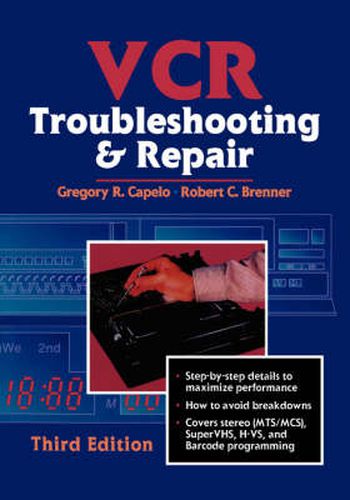 Cover image for VCR Troubleshooting and Repair