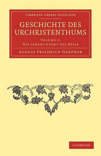 Cover image for Geschichte des Urchristenthums