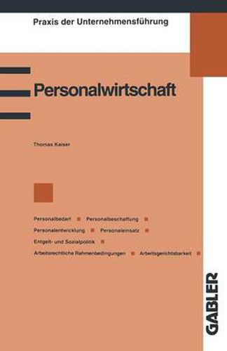 Cover image for Personalwirtschaft