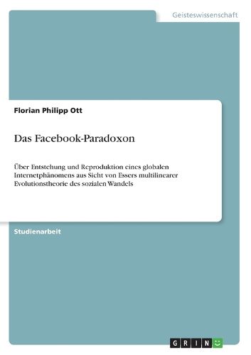 Cover image for Das Facebook-Paradoxon
