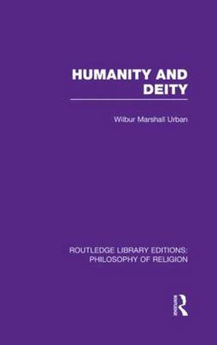 Cover image for Humanity and Deity