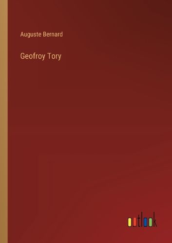 Cover image for Geofroy Tory