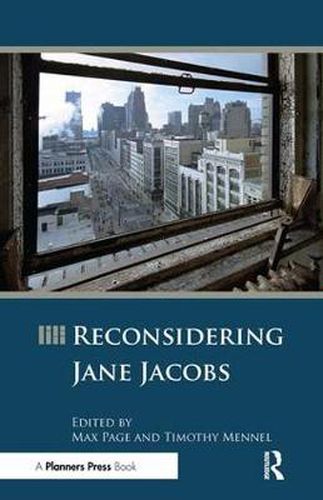 Cover image for Reconsidering Jane Jacobs