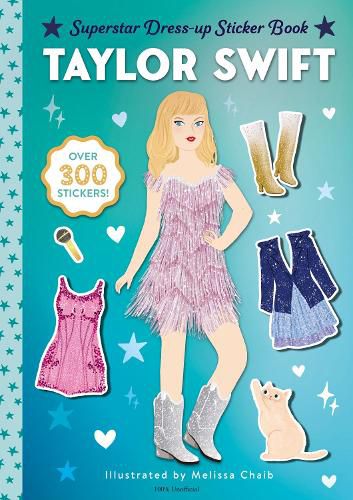 Cover image for Taylor Swift Superstar Dress-Up Sticker Book