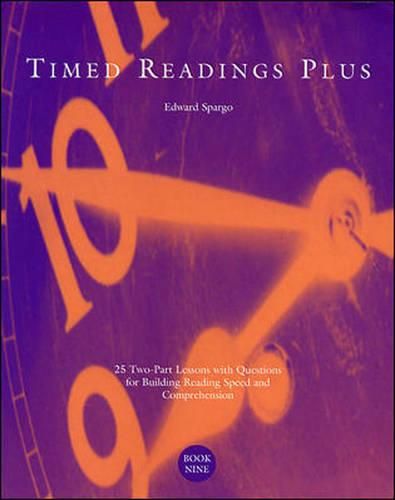 Cover image for Timed Readings Plus Bk 3