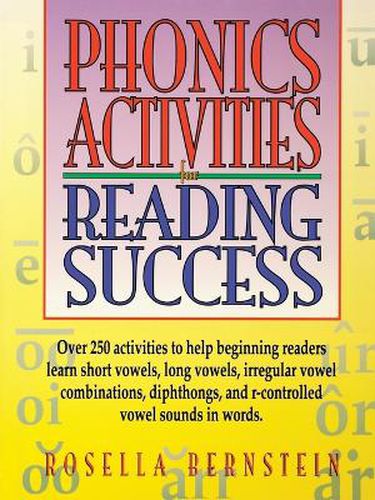 Cover image for Phonics Activities for Reading Success