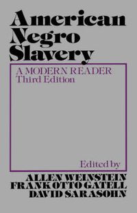 Cover image for American Negro Slavery