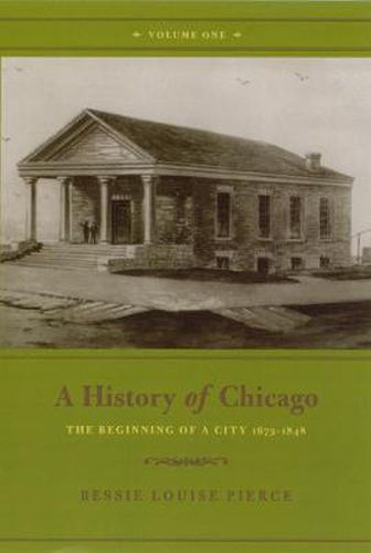 Cover image for A History of Chicago