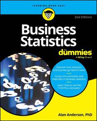 Cover image for Business Statistics For Dummies