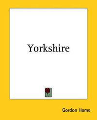 Cover image for Yorkshire