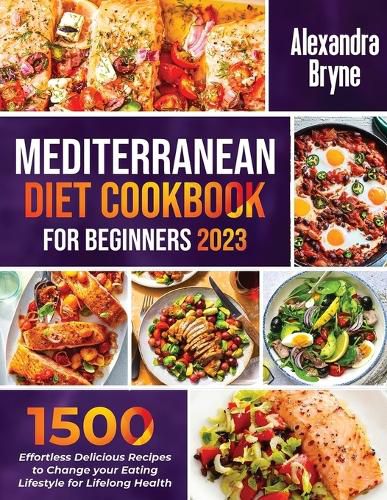 Cover image for Mediterranean Diet Cookbook for Beginners 2023